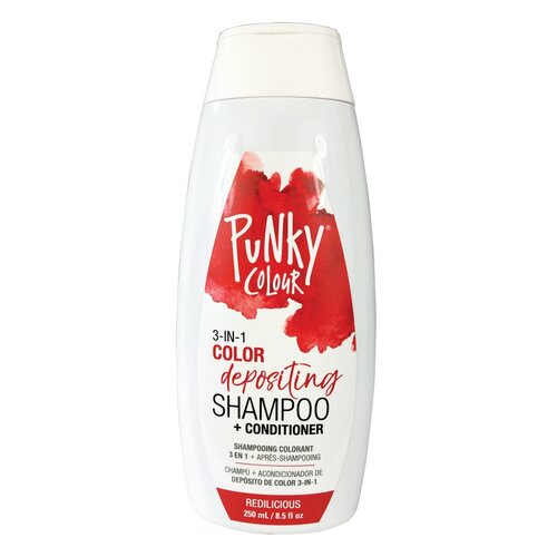 PUNKY COLOUR 3-in-1 SHAMPOO - Redilicious 250ml