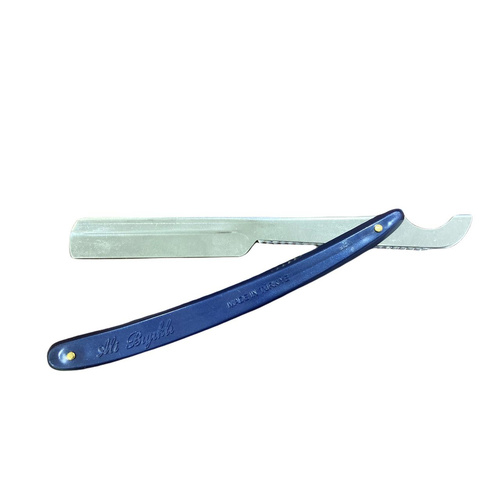 FNX PREMIUM TURKISH BY ALI BIYIKLI PROFESSIONAL STRAIGHT ROZOR - BLUE