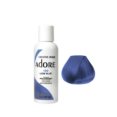 ADORE SEMI PERMANENT HAIR COLOUR – Luxe Blue-199