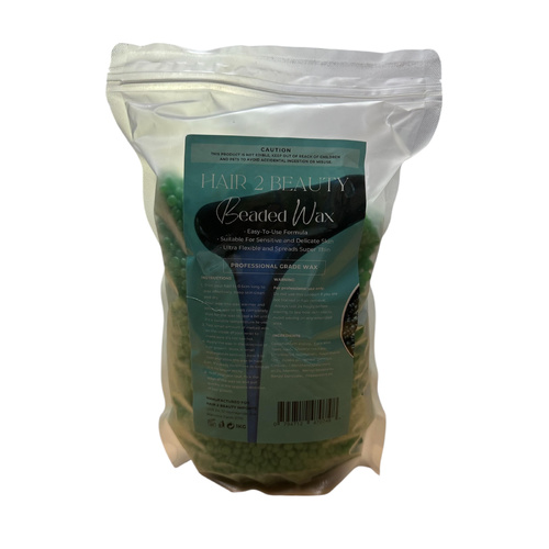 H2B BEADED WAX 1KG - Green