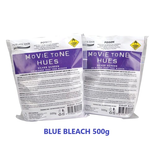 MOVIE TONE HUES ICE BLONDE BLEACH - Blue 500g