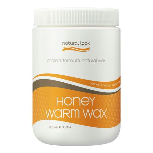 NATURAL LOOK HONEY WARM STRIP WAX 1kg