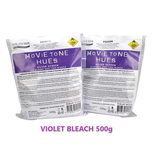 MOVIE TONE HUES ICE BLONDE BLEACH - Violet 500g