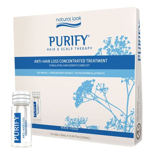 NATURAL LOOK PURIFY ANTI-HAIR LOSS CONCENTRATED TREATMENT - 12Vials x 10ml