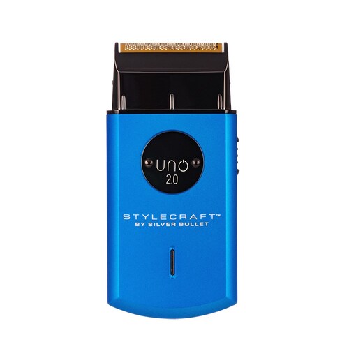 STYLECRAFT BY SILVER BULLET UNO 2.0 SINGLE FOIL SHAVER - BLUE