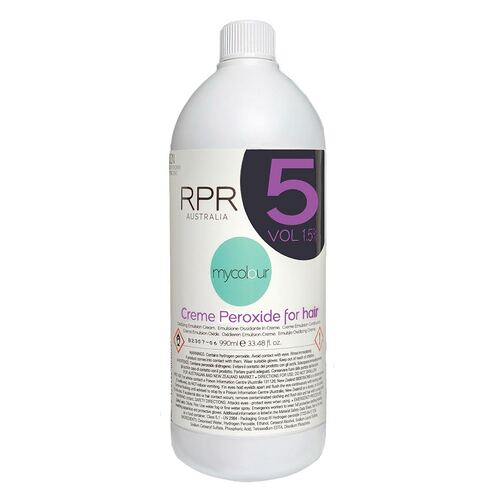 5 VOL PEROXIDE RPR MYCOLOUR 990ml