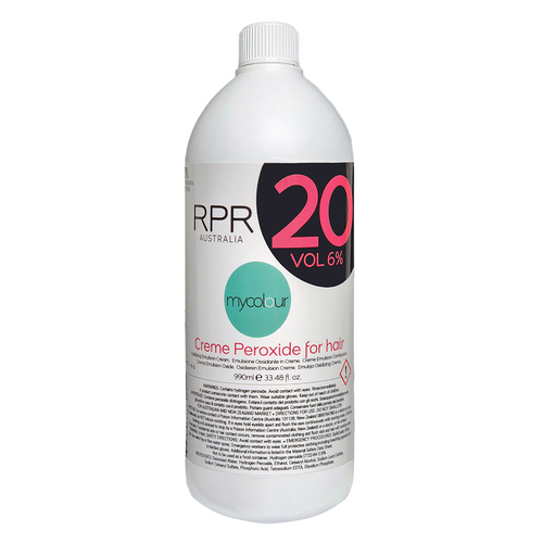 20 VOL PEROXIDE RPR MYCOLOUR 990ml