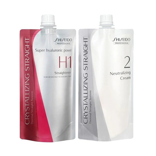 SHISEIDO CRYSTALLIZING STRAIGHT H1+2 STRAIGHTENING CREAM PK