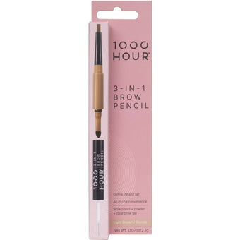 1000 Hour 3 in 1 Brow Pencil - Light Brown / Blonde 2.1g