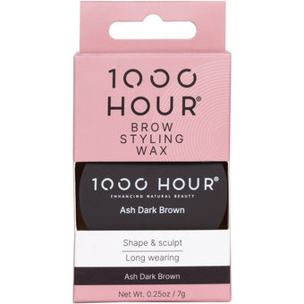 1000 Hour Brow Styling Wax - Ash Dark Brown 7G