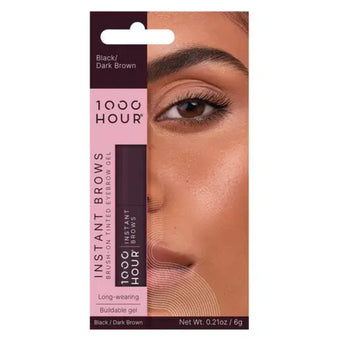 1000 Hour Instant Brow - Black/Dark Brown 6g