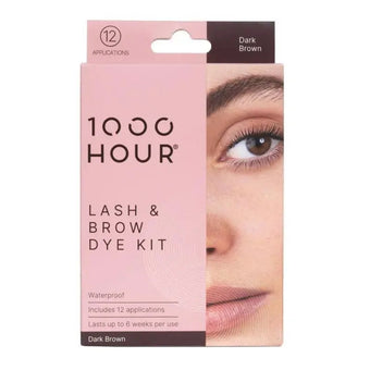 1000 Hour Lash & Brow Dye Kit - Dark Brown