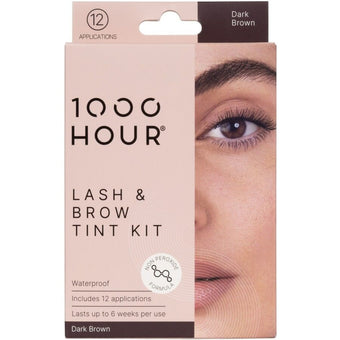 1000 Hour Lash & Brow Tint Kit - Dark Brown
