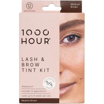 1000 Hour Lash & Brow Tint Kit - Medium Brown
