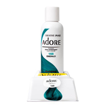 Adore Semi-Permanent Hair Colour Emerald 168 118ml