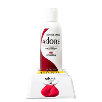 Adore Semi Permanent Hair Colour Crimson 68 118ml
