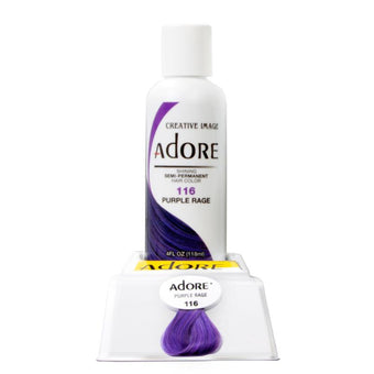 Adore Semi-Permanent Hair Colour Purple Rage 116 118ml