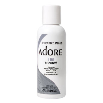 Adore Semi Permanent Hair Colour Titanium 155 118ml