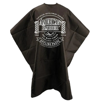 American Barber Cutting Cape – Black