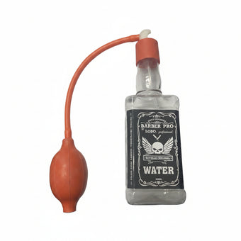 Barber Pro Aftershave Cologne With Orange Pump - Empty Bottle 500ml