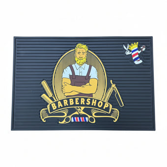 Barber Shop Tool Mat - Large 45x30cm