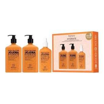BEAMARRY Shea Butter Jojoba Hydrate Trio Pack