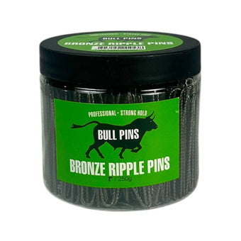 Bull Pins Ripple Pins Bronze 53mm 250g Tub