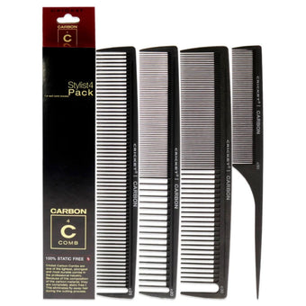 Cricket Carbon Comb Stylist 4 Pack