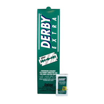 Derby Extra Double Edge Razor Blades 100pcs - 20pk of 5