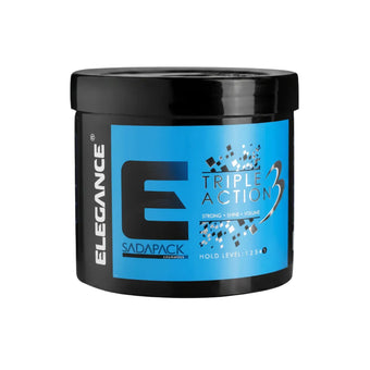 Elegance Triple Action Hair Gel Blue 500ml