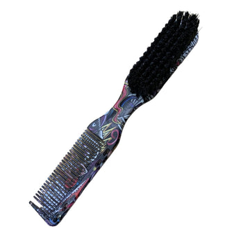 Fade & Cleaning Brush With Comb – Tattoo Edition