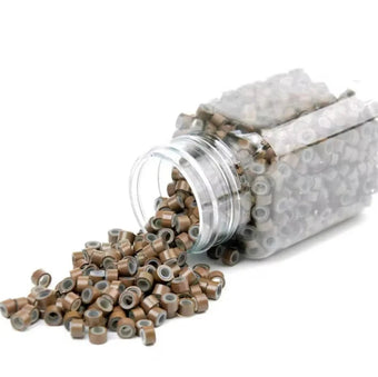 Hair Extensions Beads - #5 Brown 500pcs