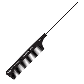 Hi Lift Carbon + Ion Metal Tail Comb #25
