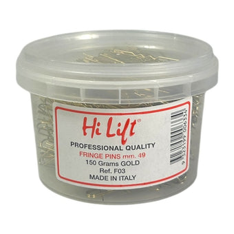 Hi Lift Fringe Pins Gold 45mm 150g Tub
