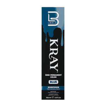LEVEL3 Kray Semi Permanent Hair Colour - Blue 100ml