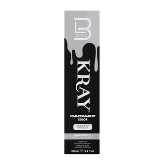 LEVEL3 Kray Semi Permanent Hair Colour - Grey 100ml