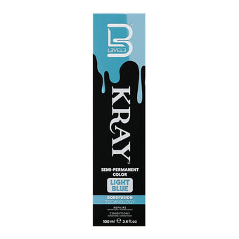 LEVEL3 Kray Semi Permanent Hair Colour - Light Blue 100ml