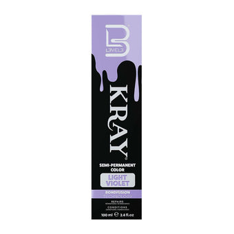 LEVEL3 Kray Semi Permanent Hair Colour - Light Violet 100ml