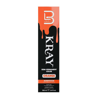 LEVEL3 Kray Semi Permanent Hair Colour - Orange 100ml