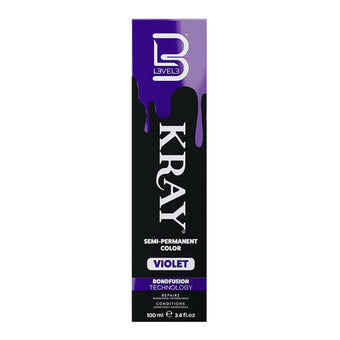 LEVEL3 Kray Semi Permanent Hair Colour - Violet 100ml