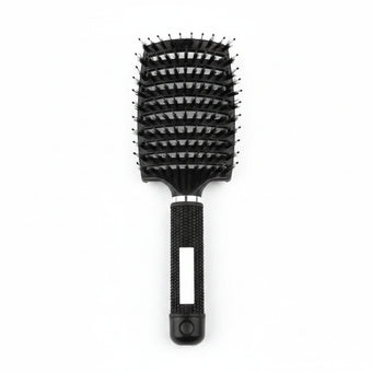 Magic Curved Detangling Hair Brush - Black