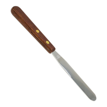 Natural Look Metal Spatula Stainless Steel 100mm