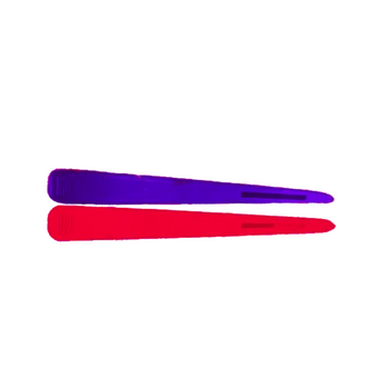 Natural Look Sectioning Clips - Pink/Purple 6pc