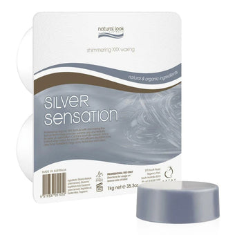 Natural Look Silver Sensation Hot Wax 1kg