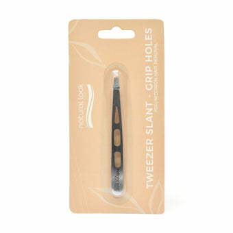 Natural Look Tweezer Slant Grip Holes