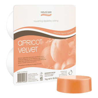 Natural Look Apricot Velvet Hot Wax 1kg