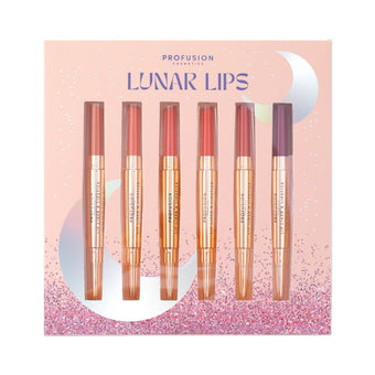 Profusion Cosmetics Lunar Lips – 6pc Lipstick & Liner Set