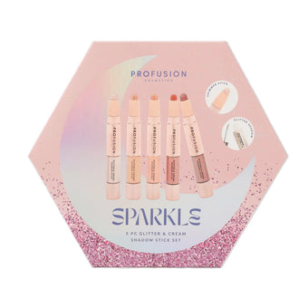 Profusion Cosmetics Sparkle - 5pc Cream Shadow Set
