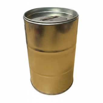 Razor Blade Disposable Recycle Tin Container - Silver