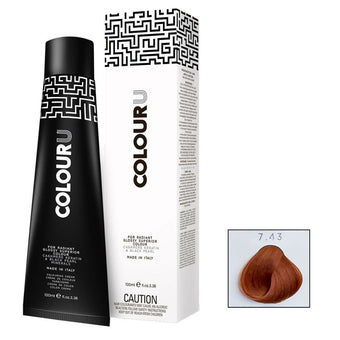 RPR Colour U 7.43 Hair Colour 100ml